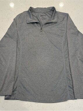 Soft Heather Gray Pullover Top